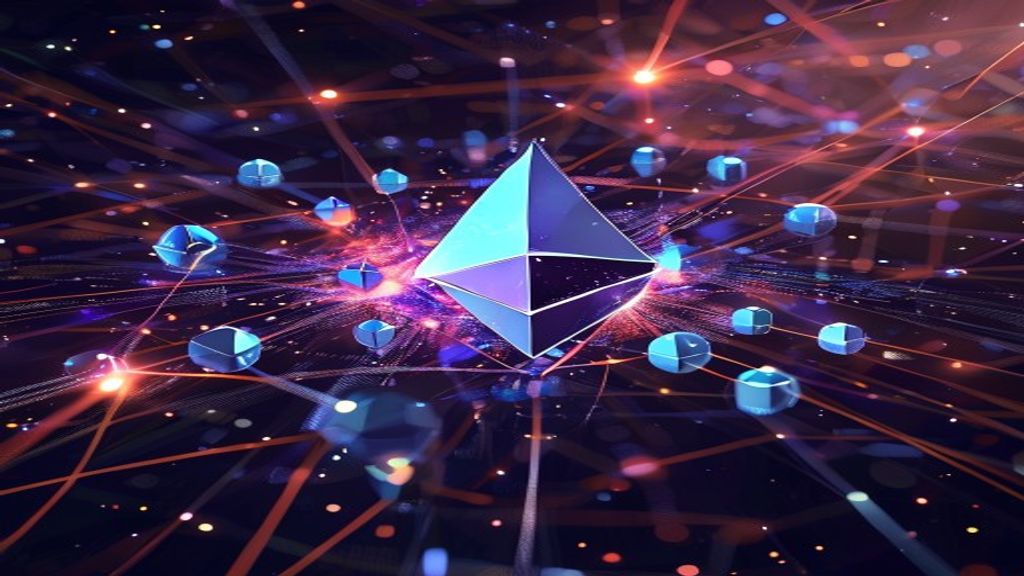 Ethereum blockchain network interoperability orbit abstract