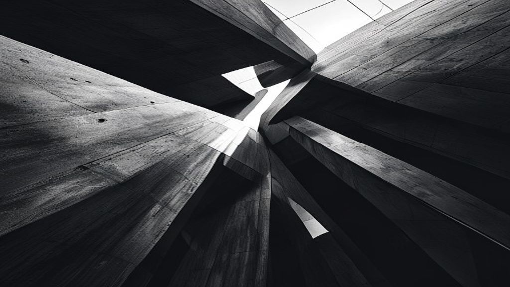 Create a high-contrast black and white editorial cover image for a cryptocurrency blog post about Lightning Network. Fea