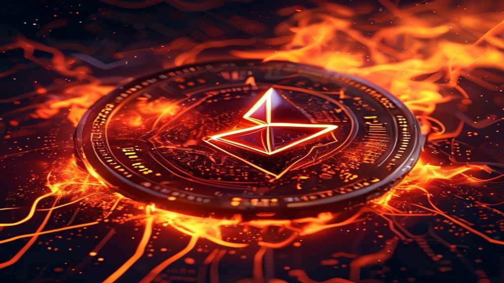 token burn crypto fire blockchain solana