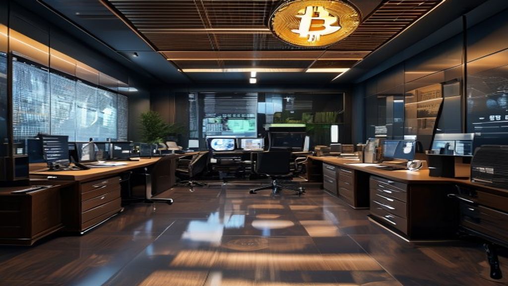 Bitcoin corporate treasury institutional strategy office