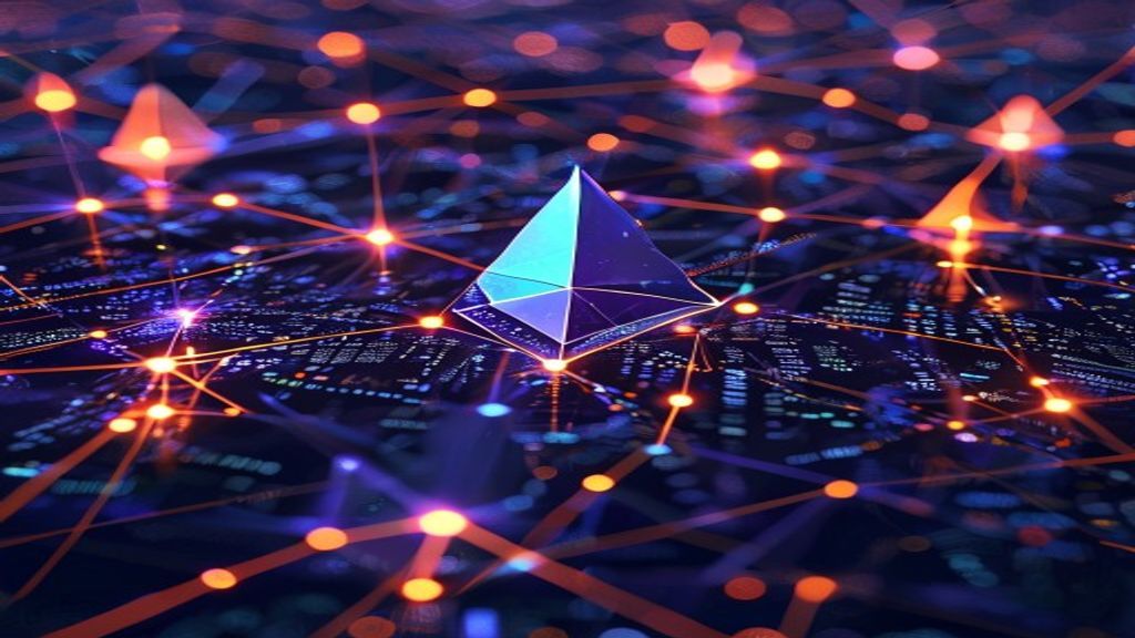 Ethereum DeFi blockchain network nodes digital
