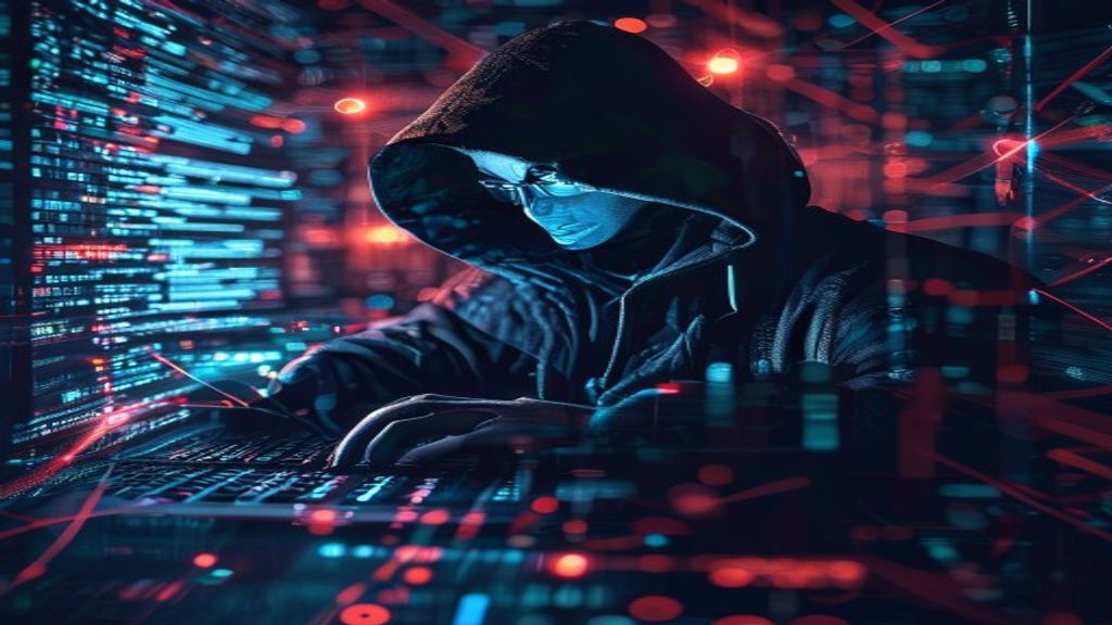 cybersecurity hacker cryptocurrency digital attack dark