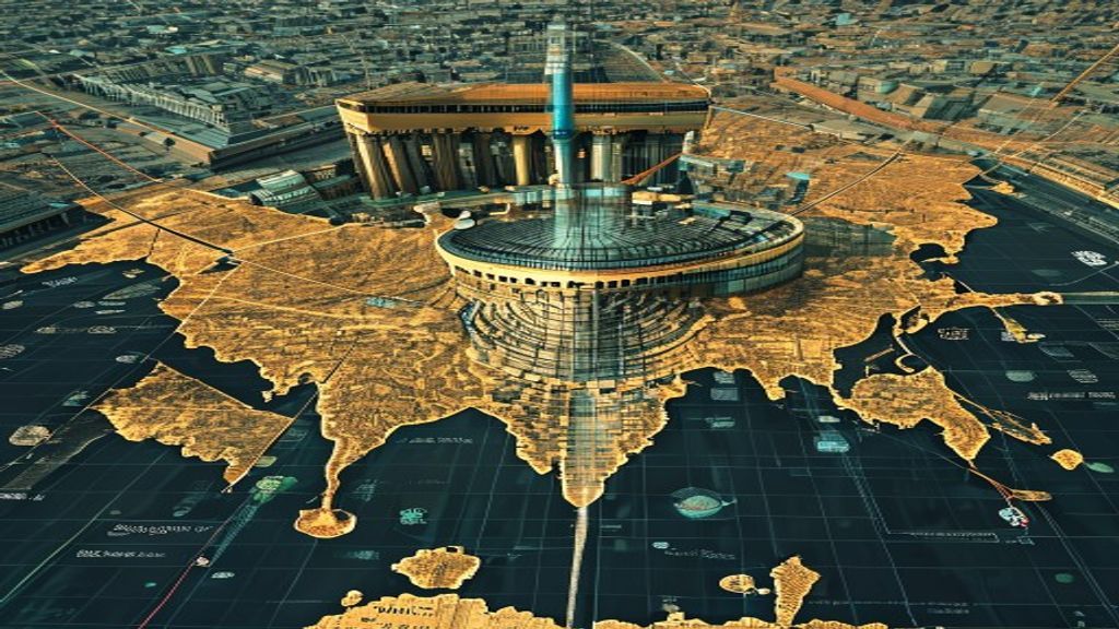 Iran central bank blockchain sanctions crypto map