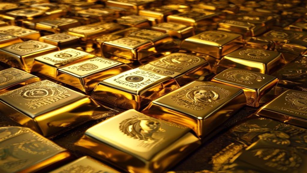 gold bars central bank reserve dollar geopolitics