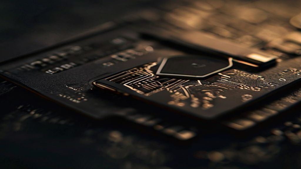 Close-up macro shot of a Ledger Nano X device with battery compartment slightly open, revealing internal circuitry and c