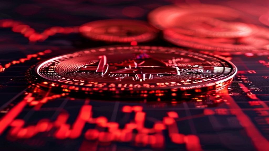 cryptocurrency altcoin price drop exchange market red