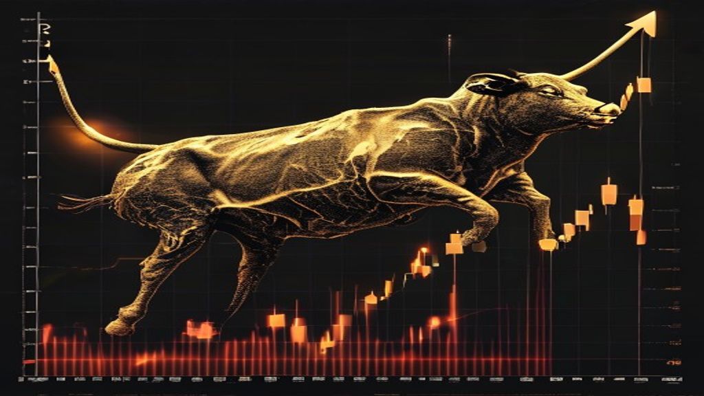 bitcoin bull market chart uptrend growth
