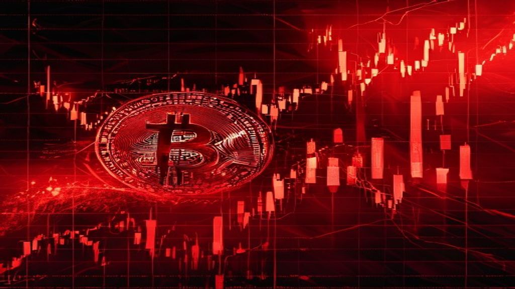 bitcoin price crash red market chart