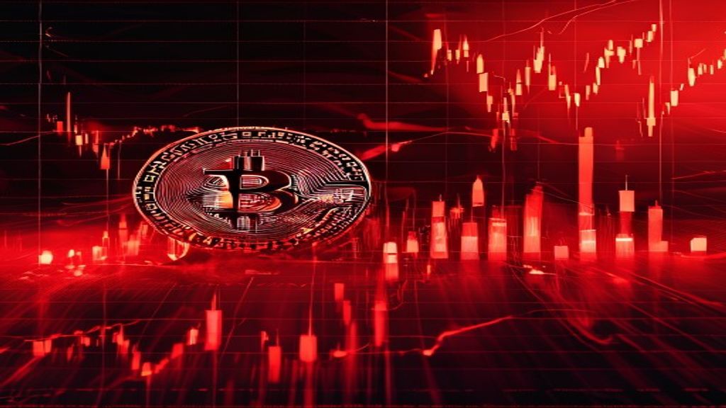 bitcoin price drop red market crash chart