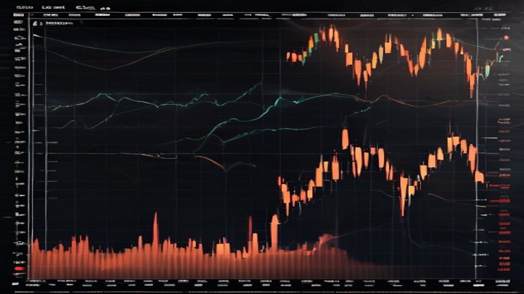 bitcoin price chart falling support level trading screen