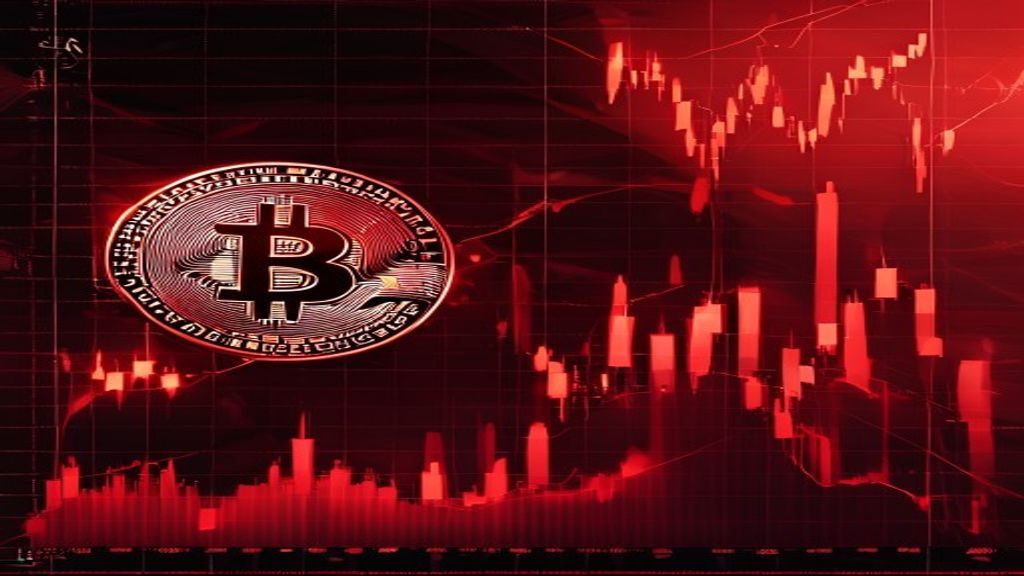 bitcoin price drop red market crypto weekly chart