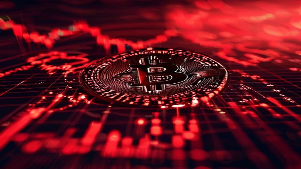 bitcoin price drop red market crash crypto