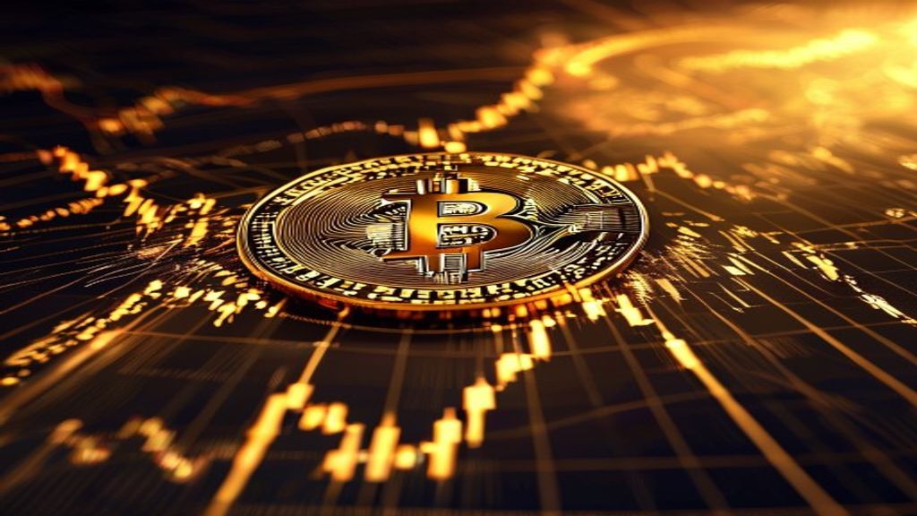 bitcoin price surge gold chart geopolitical tension