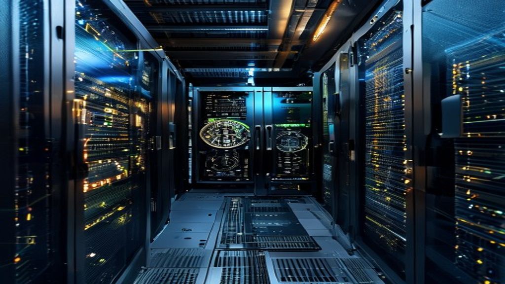 bitcoin mining cooling equipment data center