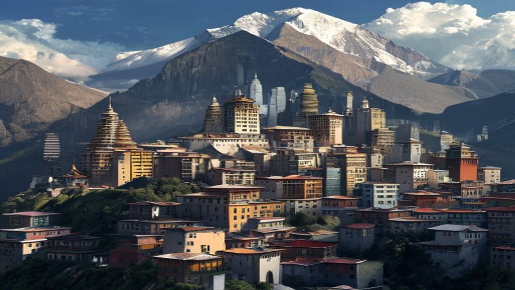 Bhutan mountain city technology crypto finance