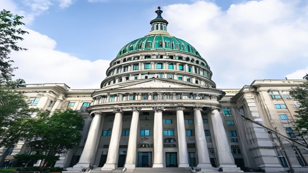 US state capitol building crypto law legislation