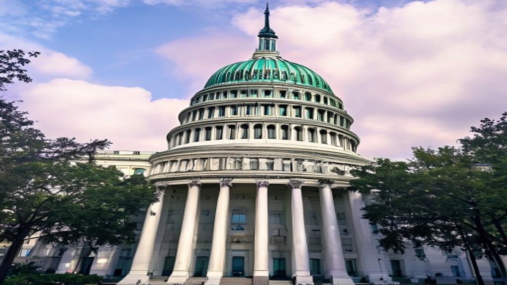 US Capitol building Washington crypto legislation vote