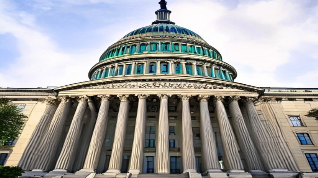 US Senate capitol building cryptocurrency stablecoin regulation law