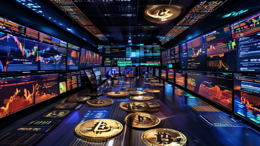 financial regulation cryptocurrency exchange trading floor