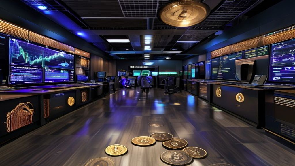 Coinbase institutional crypto derivatives trading floor