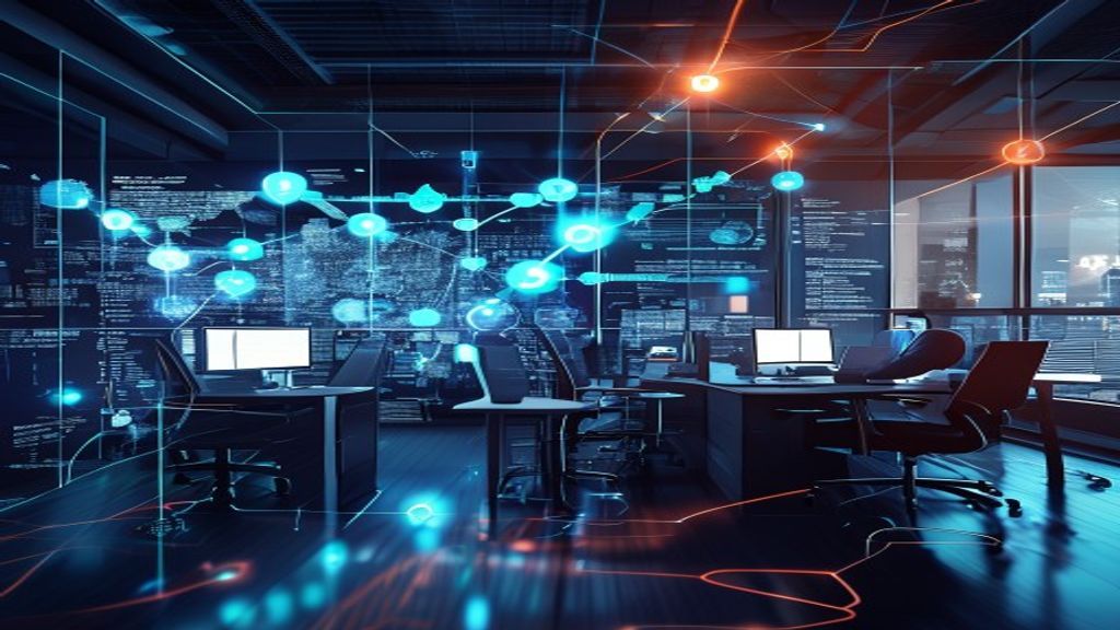 data analytics blockchain artificial intelligence office restructuring