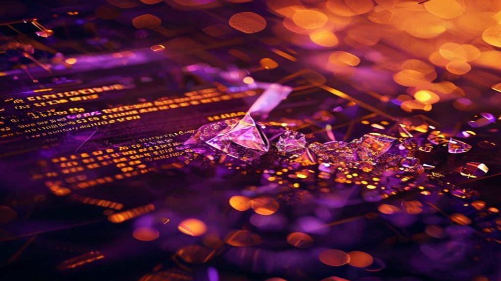 Create a dramatic editorial cover image for a cryptocurrency security article about address poisoning scams. Feature a c