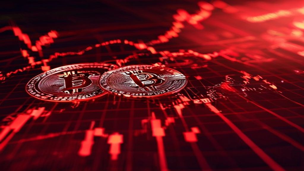 bitcoin ETF stock market outflow red chart institutional
