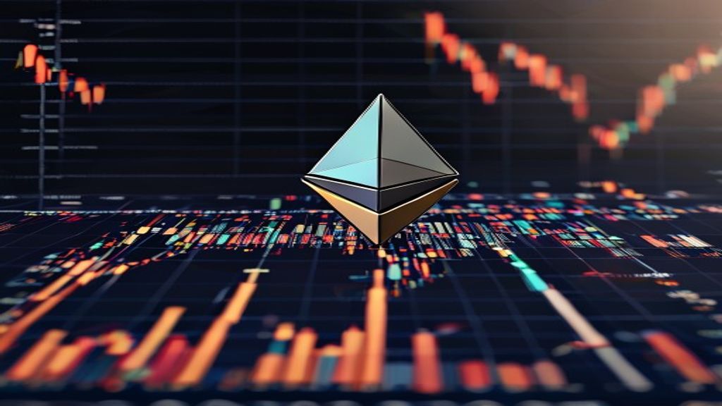 Ethereum cryptocurrency price drop market chart
