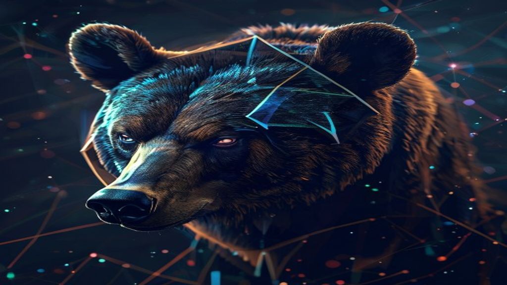 Ethereum cryptocurrency bear market sentiment dark