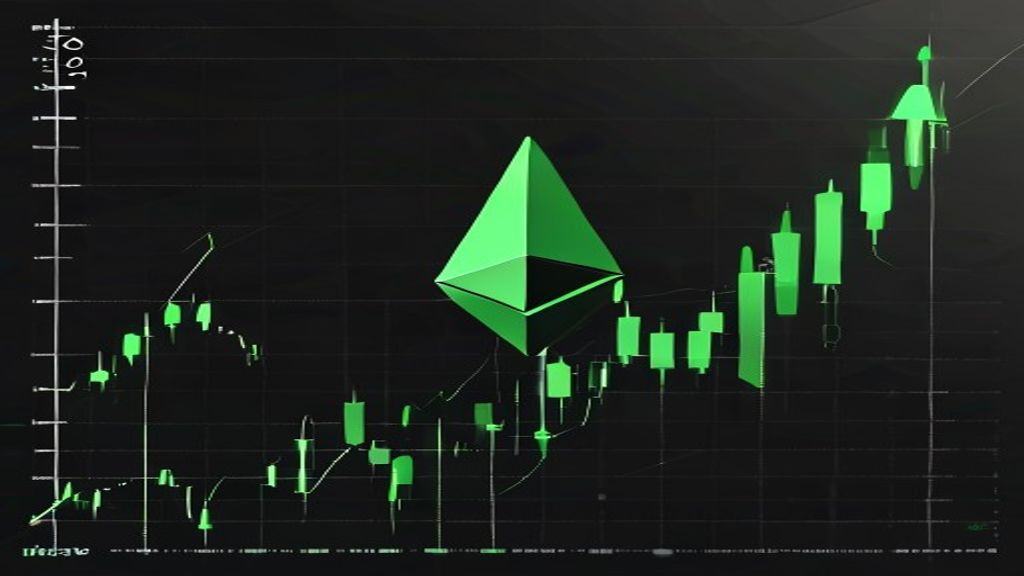 ethereum price chart green candle growth 2025