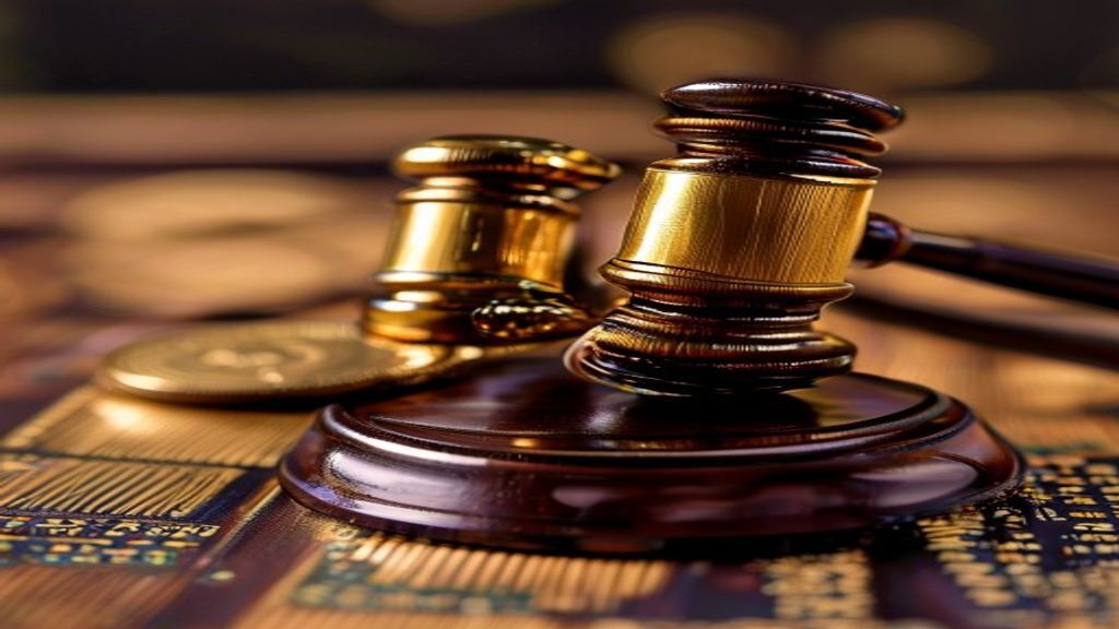 US Congress cryptocurrency regulation law gavel