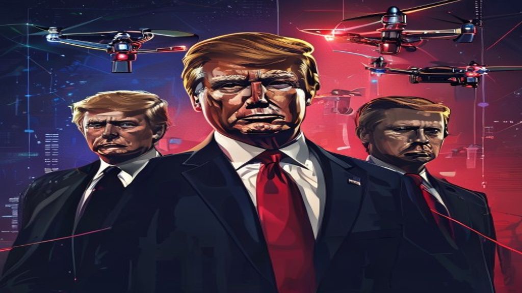 Trump sons investment crypto AI drones technology