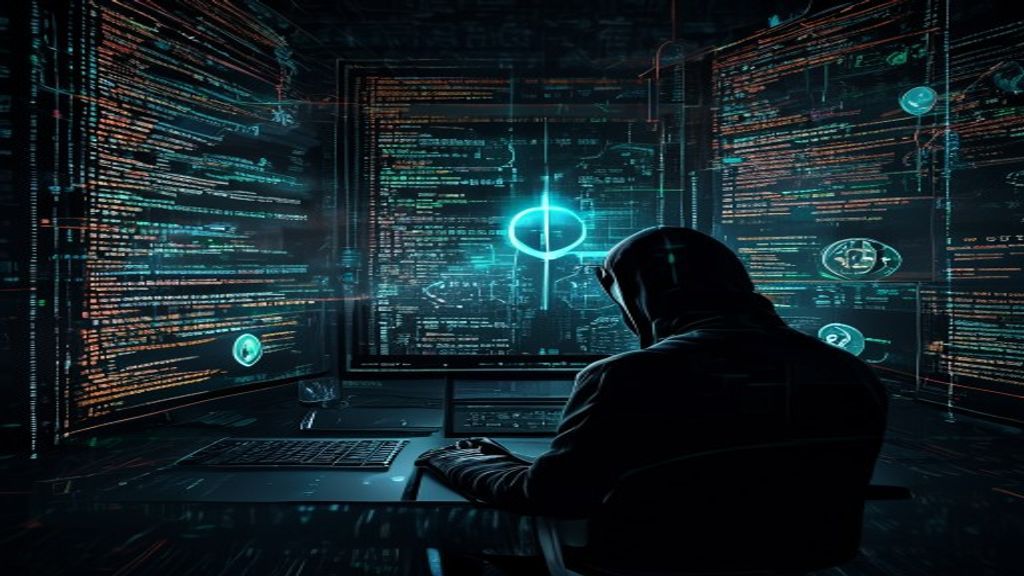 hacker crypto blockchain exploit dark screen code