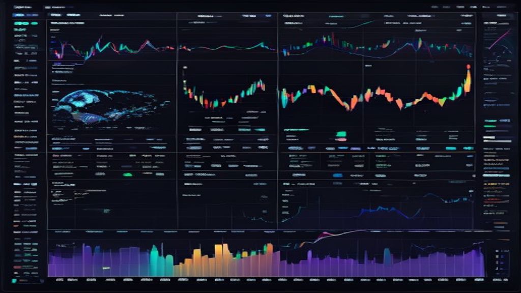 decentralized exchange crypto trading charts dashboard