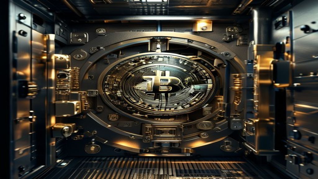 bitcoin vault safe digital security crypto