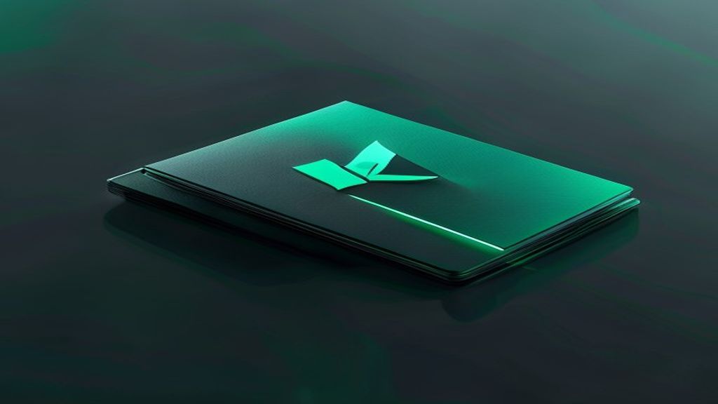 Create a minimalist 3D render editorial cover featuring a sleek Ledger hardware wallet and Phantom wallet interface merg