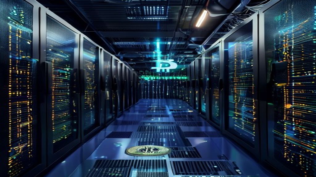 bitcoin mining data center artificial intelligence servers energy