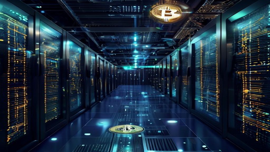 bitcoin mining data center AI infrastructure energy