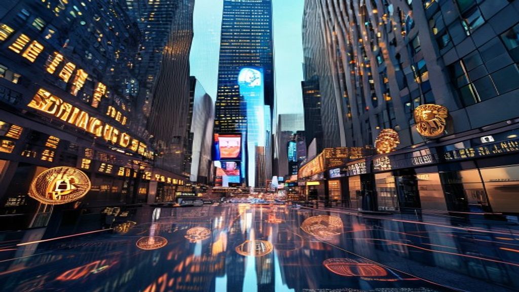 Wall Street stock exchange bitcoin institutional finance