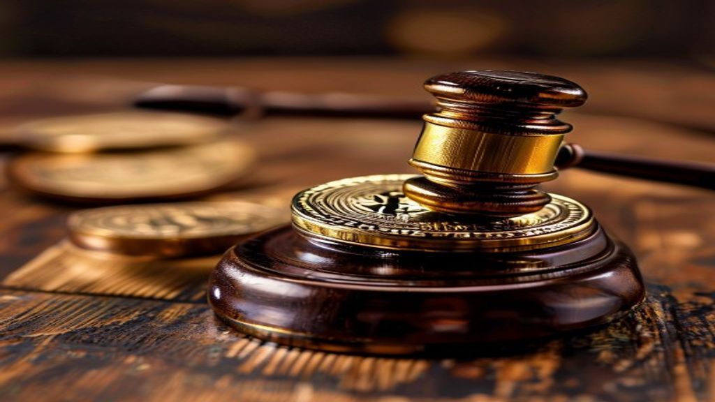 courtroom gavel crypto regulation SEC bitcoin institutional