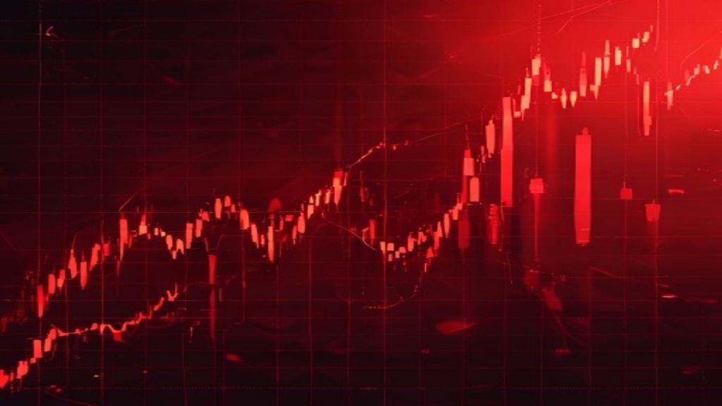 pi network cryptocurrency falling price chart red