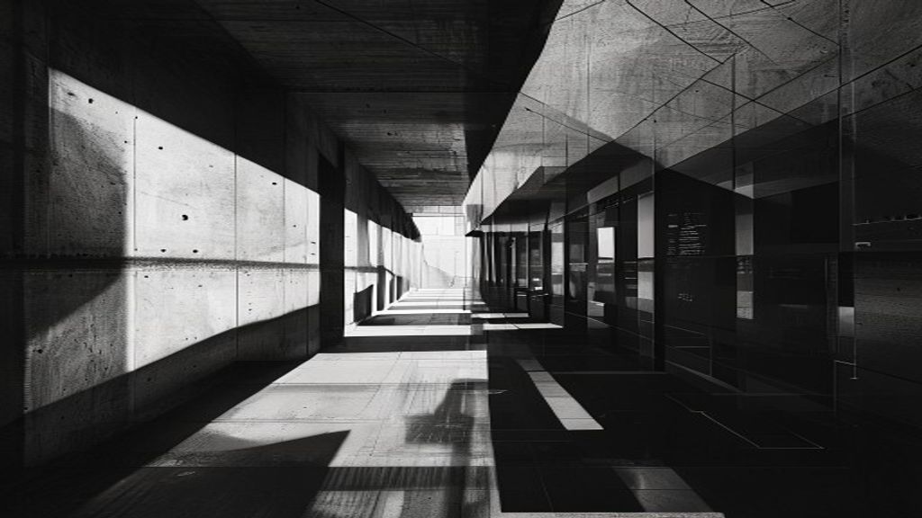 Create a high-contrast black and white editorial photograph for a cryptocurrency news portal exploring digital privacy r