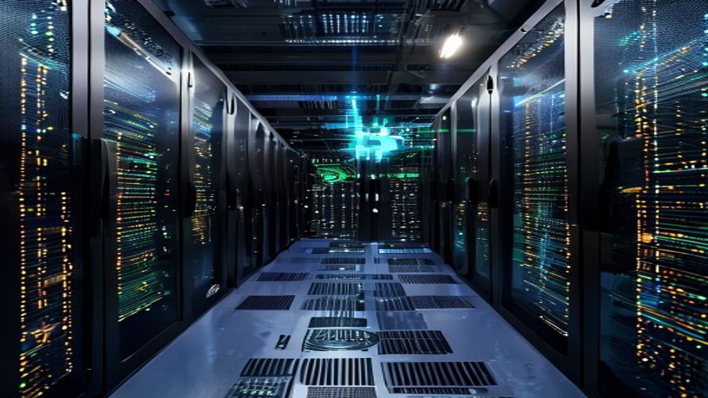 bitcoin mining data center servers
