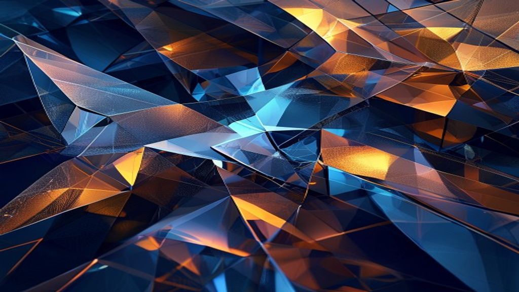 Create an editorial cover image for a cryptocurrency security article about recovery seeds. Use an abstract geometric co