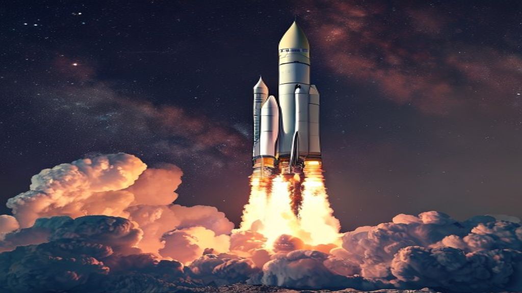 SpaceX rocket launch bitcoin space technology