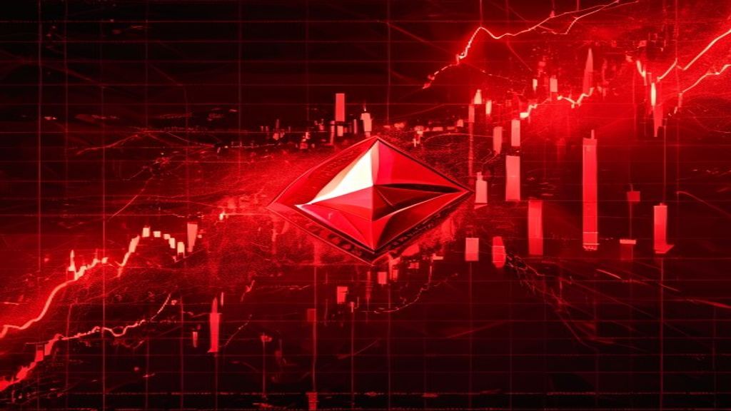 XRP Ripple cryptocurrency market crash red chart