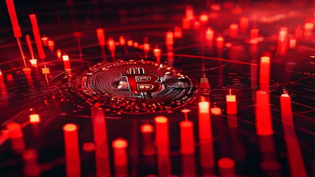 bitcoin market crash red candles stress loss