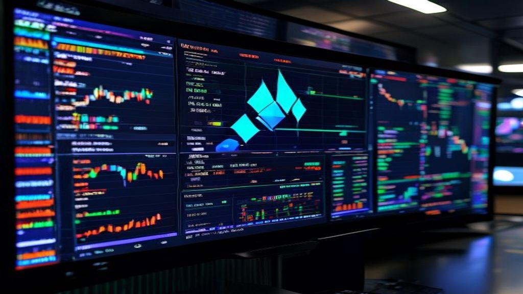 Binance exchange stock market ETF trading screen