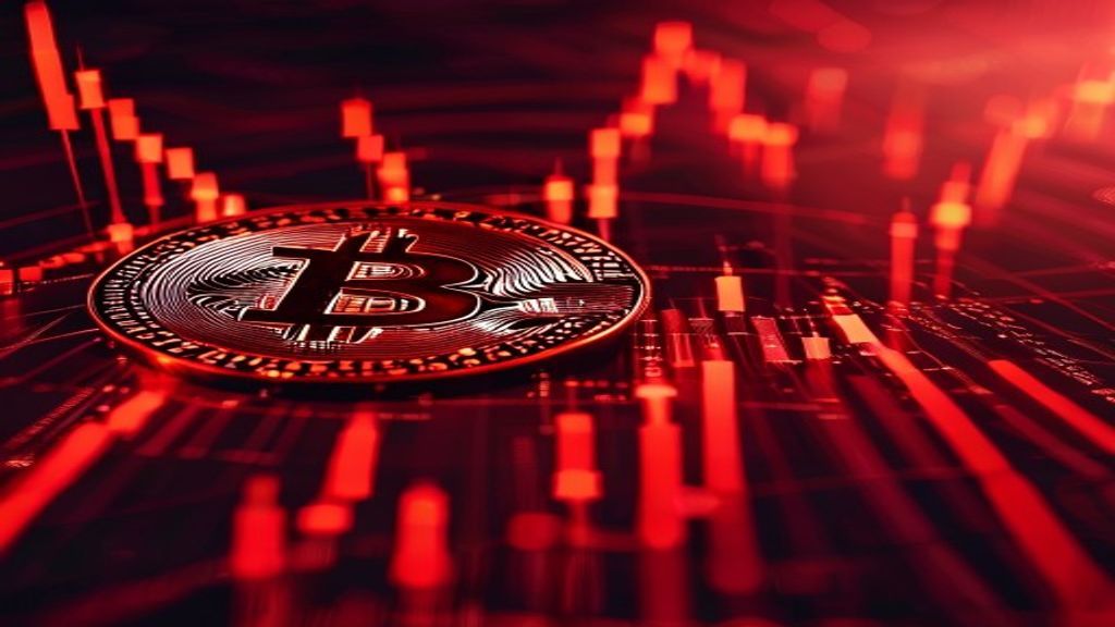 bitcoin price drop market red candles ETF outflow