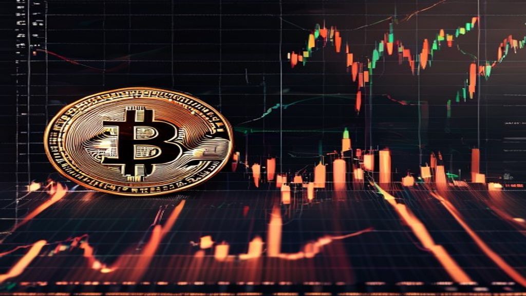 bitcoin price drop stock market divergence chart